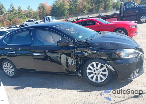 2016 Nissan Sentra S из США, поврежденный, VIN 3N1AB7AP9GL682184